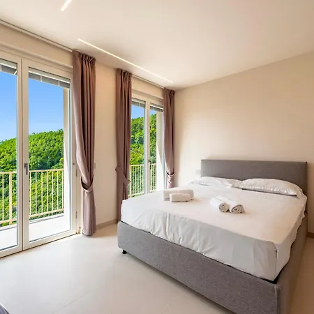 Lejlighed Relais Le Torri In Verici With Private Pool Casarza Ligure