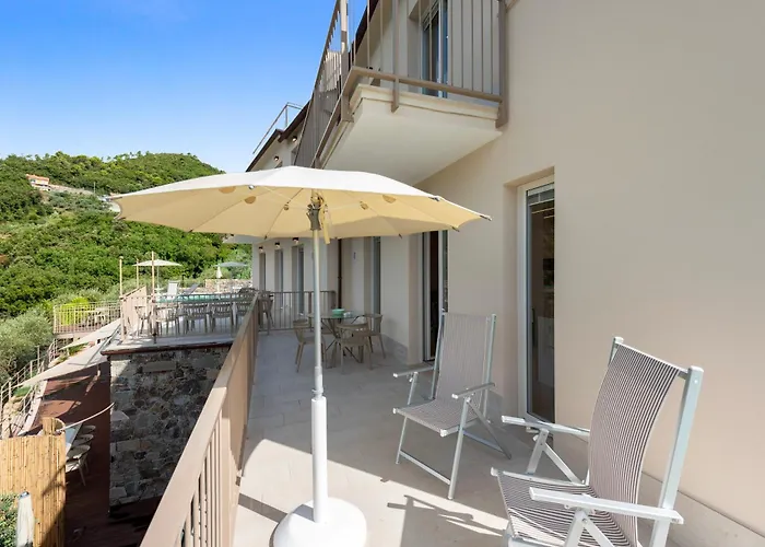 Relais Le Torri In Verici With Private Pool Appartement Casarza Ligure