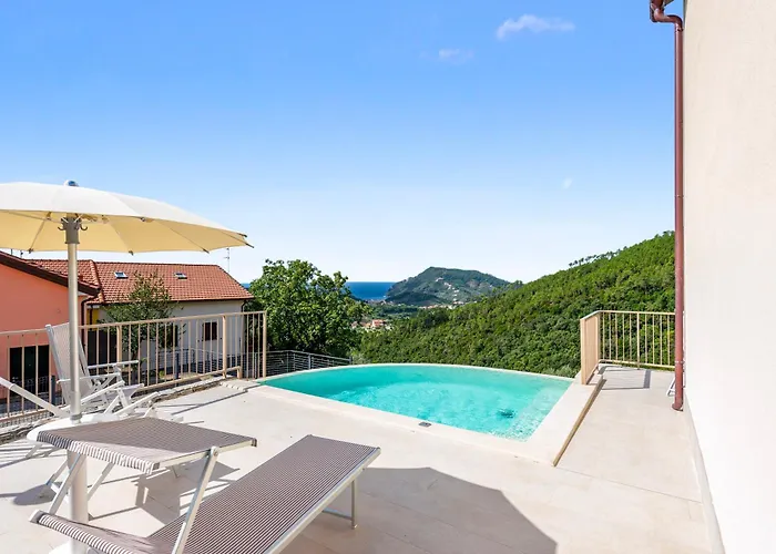 Relais Le Torri In Verici With Private Pool Appartement Casarza Ligure